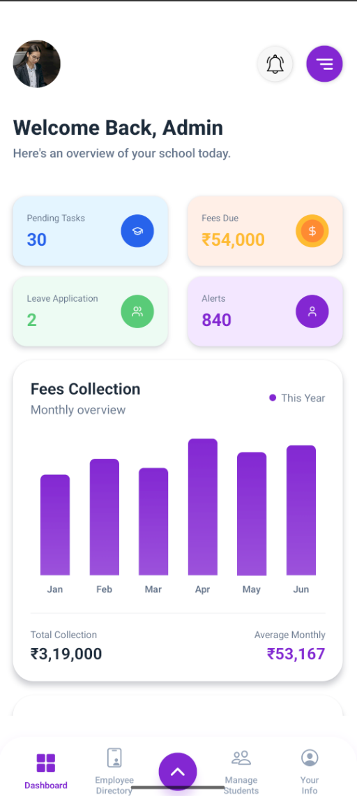Future-Ready Education Platform on Mobile and Desktop