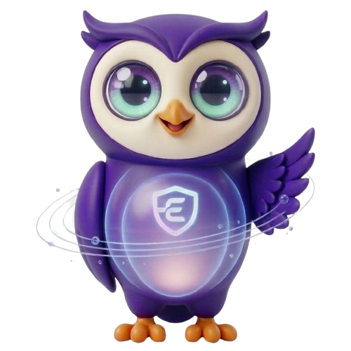 Eduvontra Educational Mascot Explaining ERP Features